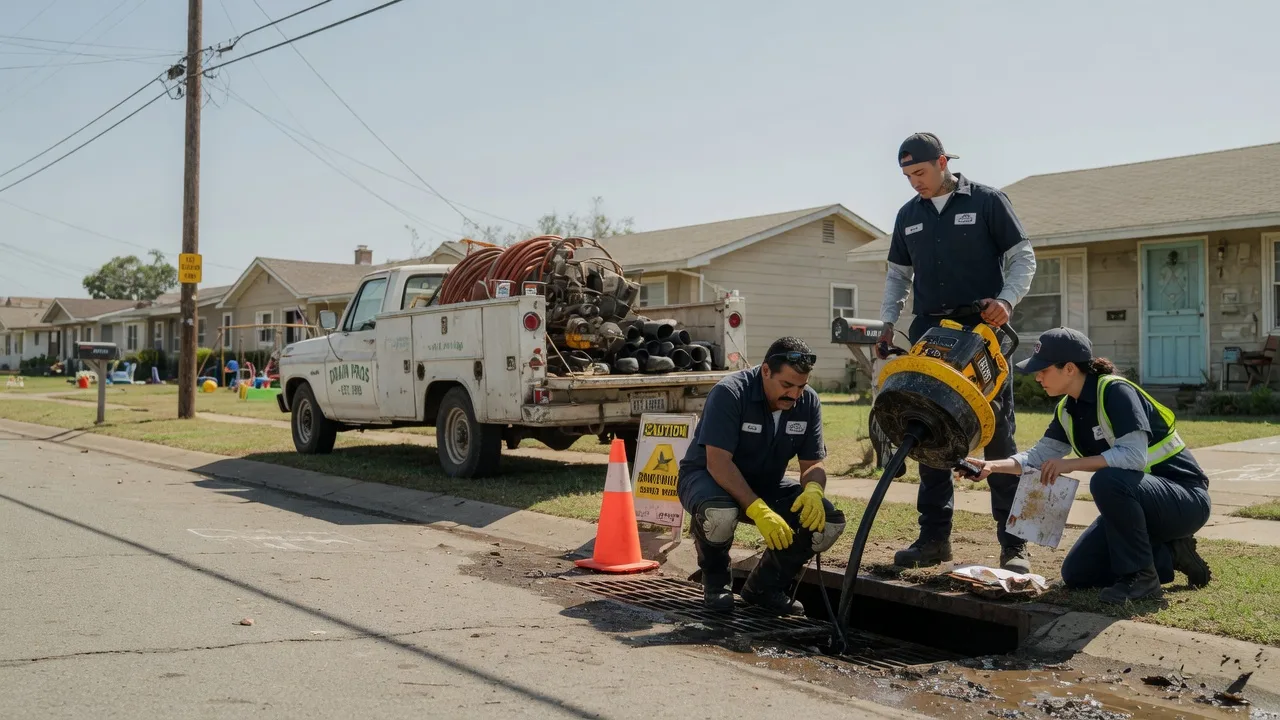 Drain Cleaning in Vaiden, MS near me